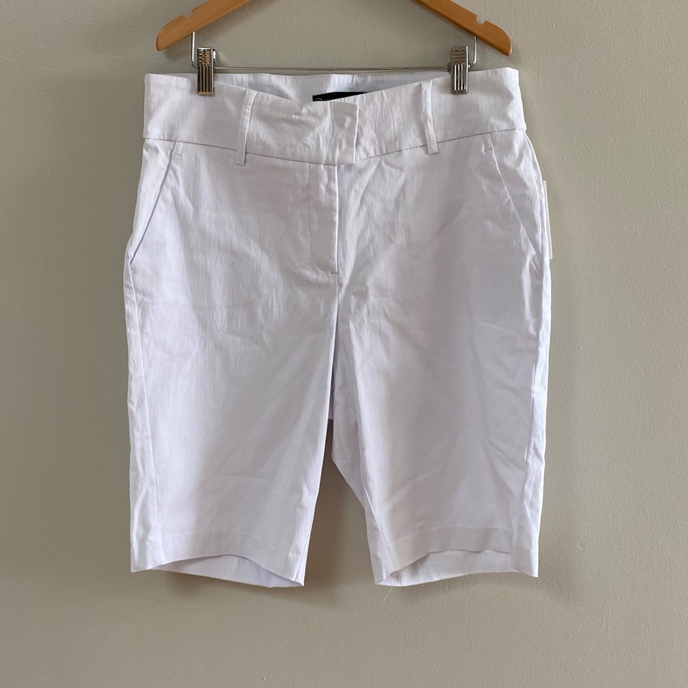 Women’s white shorts